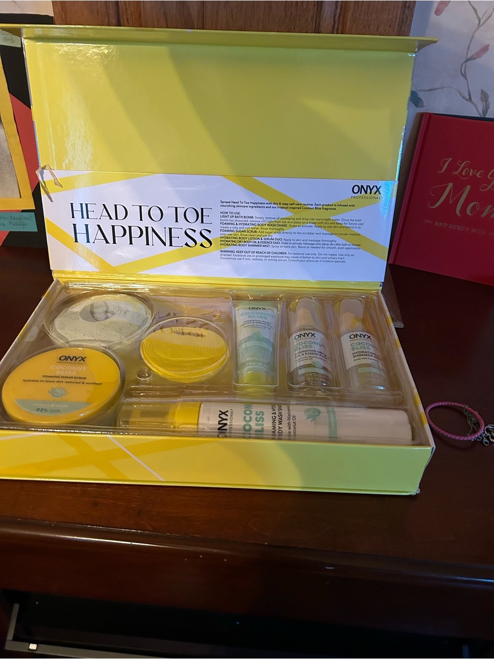 Onyx Head to Toe Happiness Skincare Set - Yellow